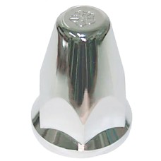 Chrome Nut Cover - Push On 32mm & 33mm